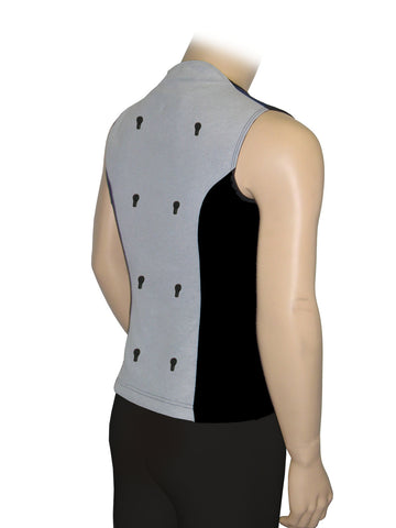 BioKnit® Conductive Garments – Full back Conductive Vest with 8 electrodes.
